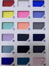 GZ-YXYF 6006# Ice silk jersey Width: 160CM Weight: 160GSM Composition: 13% spandex 87% nylon Moisture wicking 45 degree